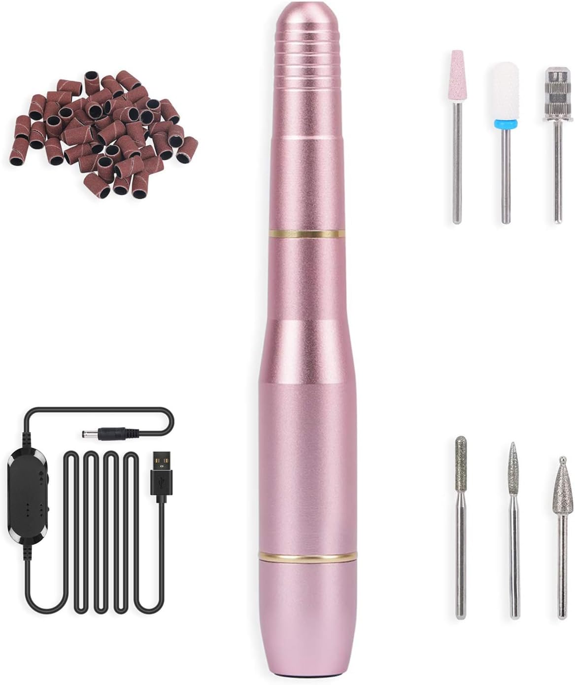 Portable Electric Dip Nail Drill Kit