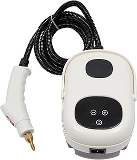 KEESUNG Máquina de limpieza a vapor de 2500 W, limpiador a vapor portátil, dispositivo de mano, limpiador a vapor de alta presión, máquina de limpieza a alta temperatura con cepillos para muebles de