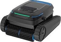 AIRROBO Cordless Robotic Pool Cleaner: 5000 GPH Zigzag Nav for Inground/Above Ground Pools - Floor, Wall & Waterline