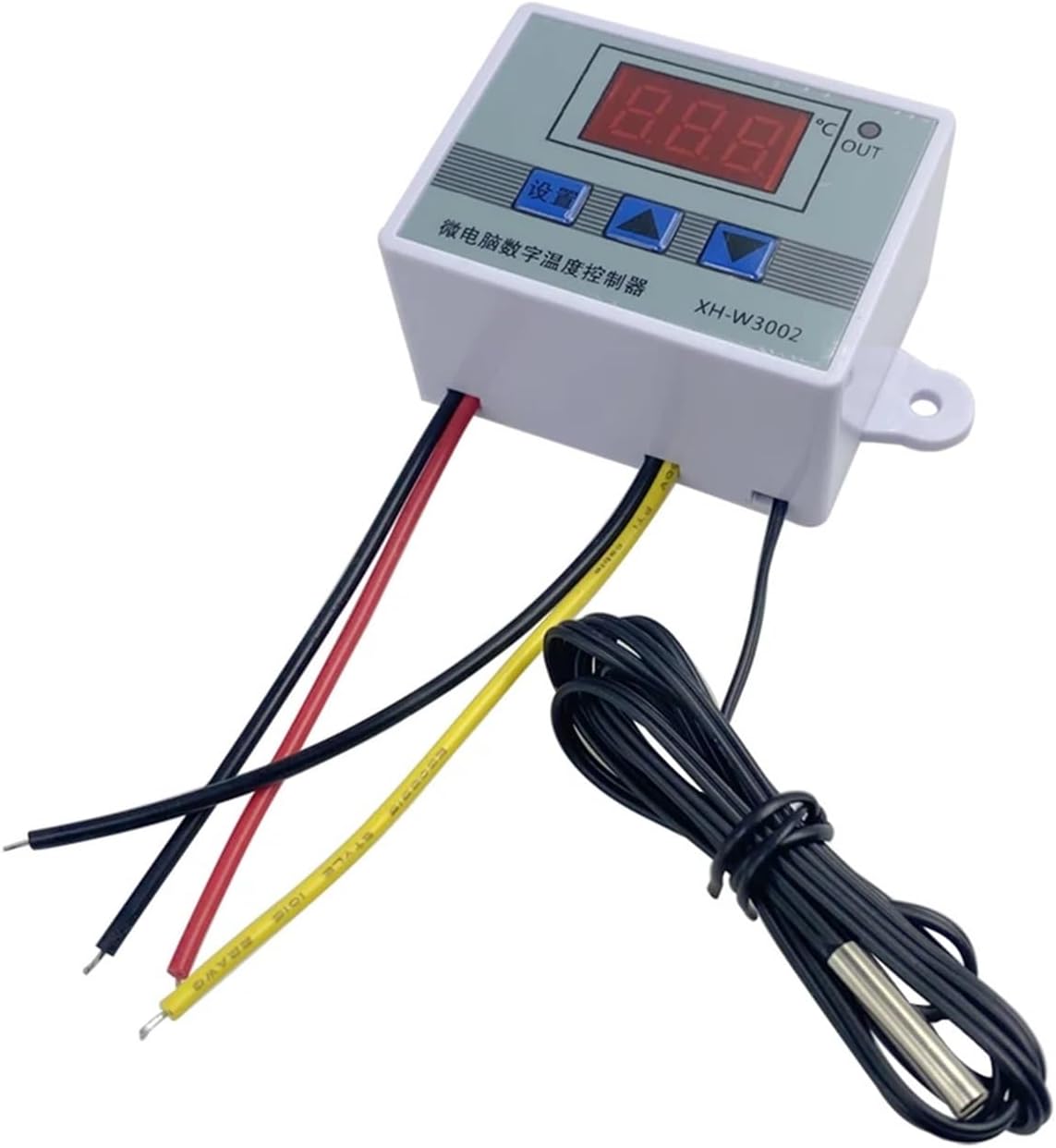 1pcs W3001 Digital Control Temperature Microcomputer Thermostat Switch Thermometer 12/24/220V(W3002 110-220V)