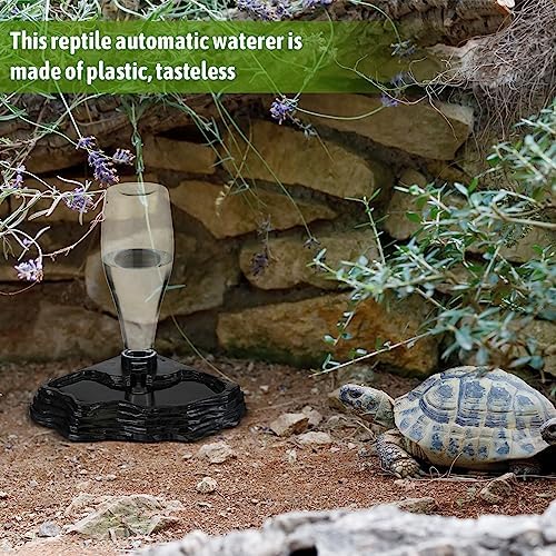 Mumufy Reptile Water Feeder, 2 Pack, Automatic Water Dispenser, 13.5Oz, for Bearded Dragon, Terrarium, Turtle, Geckos, Frog — 사진 5