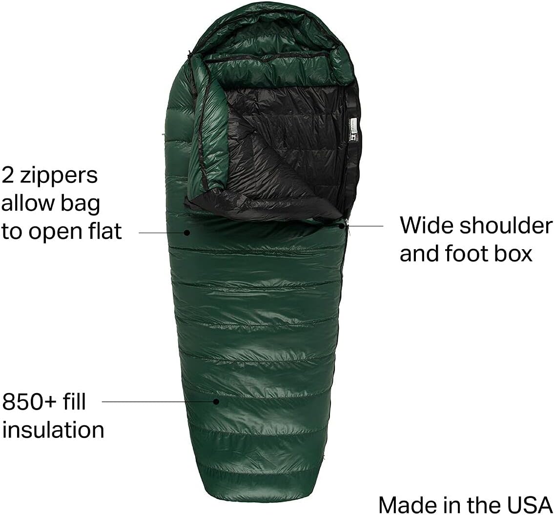 Western Mountaineering Bristlecone MF -10 Degree Down Sleeping Bag