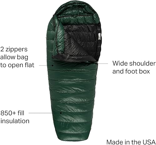 Miniatura 3 de Western Mountaineering Bristlecone LZ Saco de dormir de microfibra - 6'6