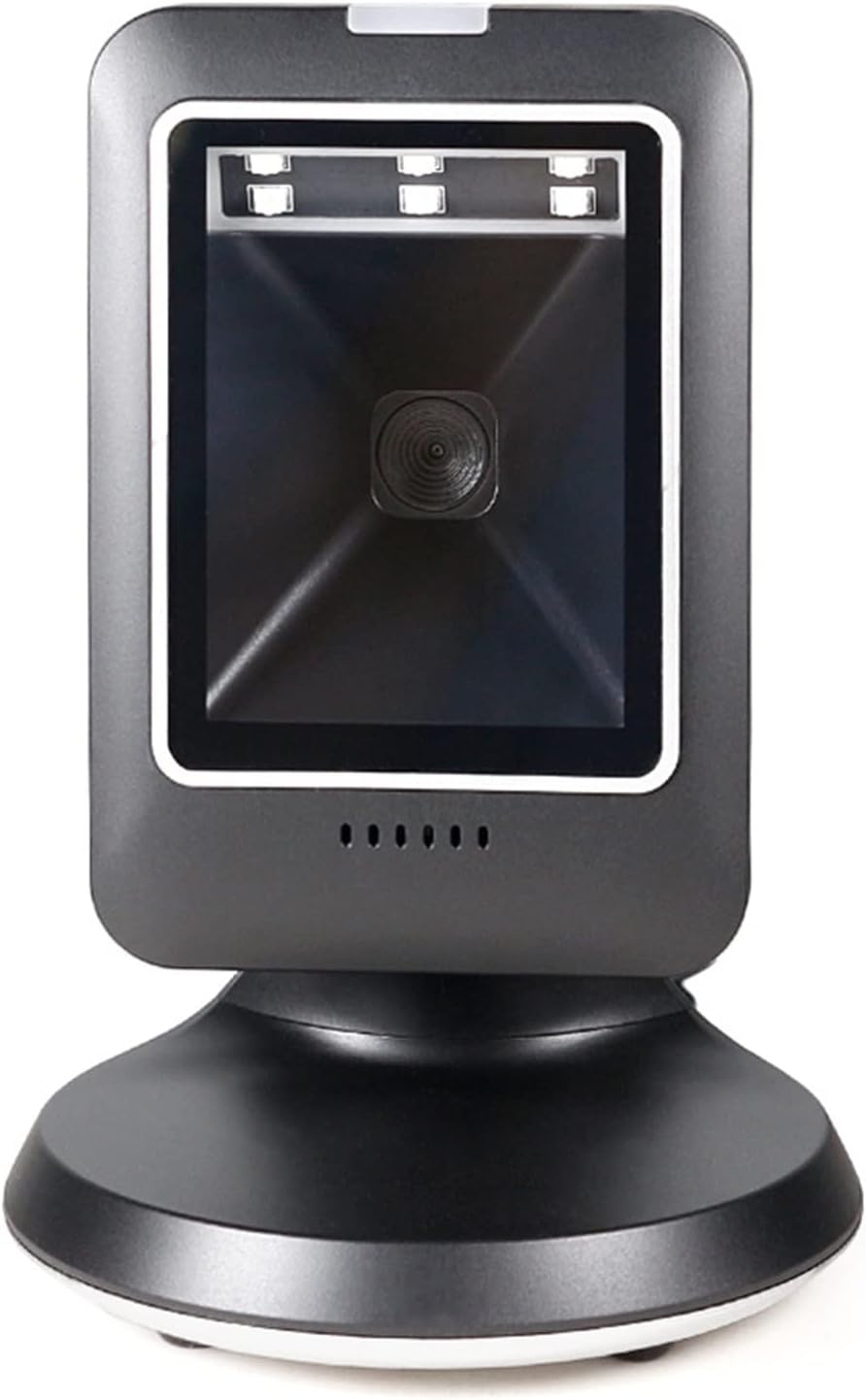 Barcode scanner 2D Omnidirectional Barcode Scanner 1D 2D QR Code Desktop Bar Code USB Reader For Supermarket Store Auto Sense Data Matrix Reader