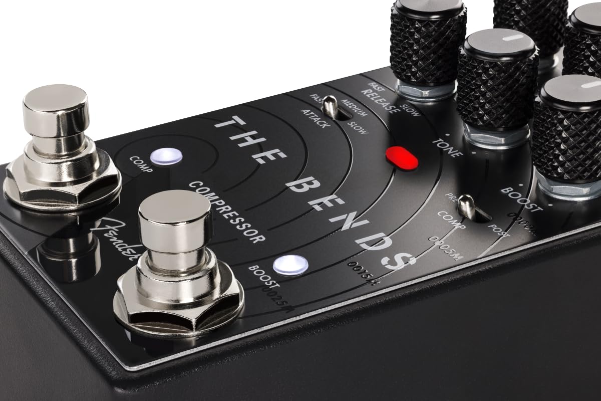 フェンダー　The　Bends　V2　Compressor　コンプレッサー Amazon.com: Fender The Bends V2 Compressor Guitar Effects Pedal