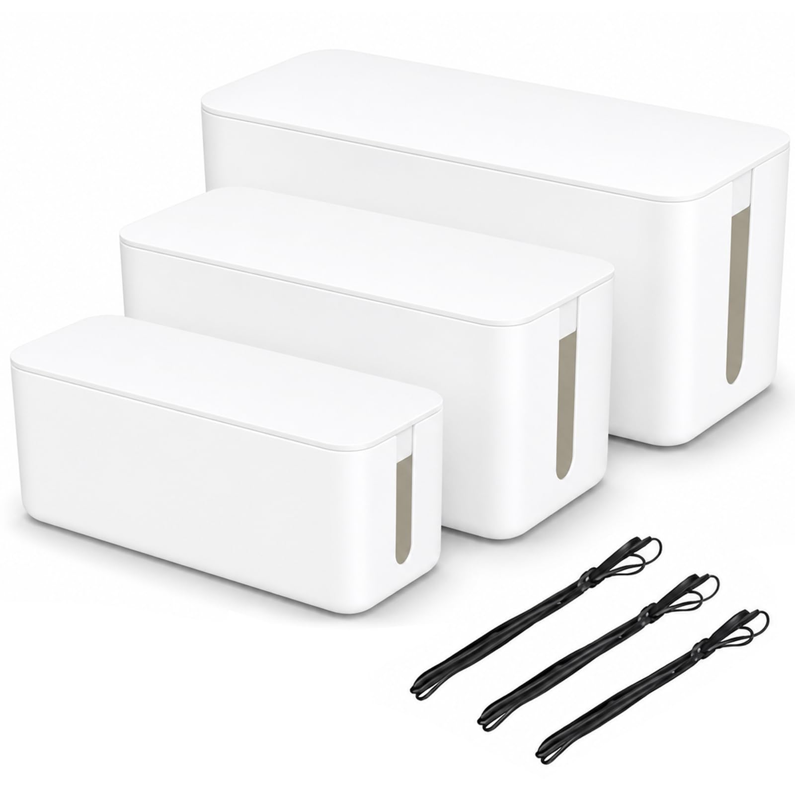 Desk Cable Organizers - Hide Cords & Clutter -8 Desk Cable Organizers - Hide Cords & Clutter -8