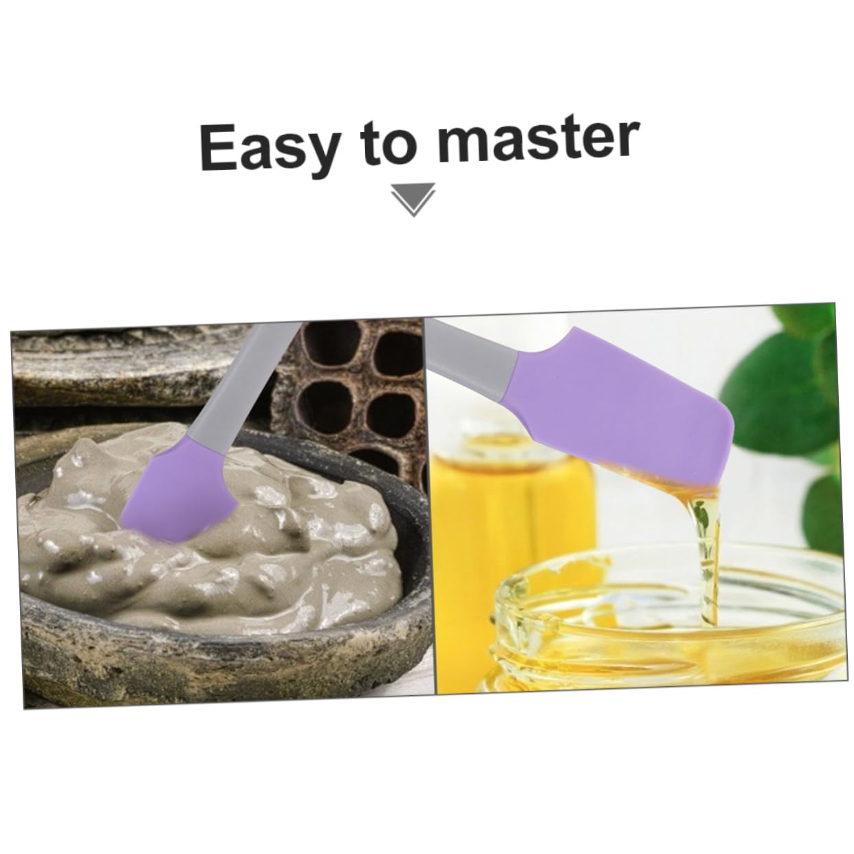 Ipetboom 2sets Waxing Applicator Sticks Skincare Spatula for Face Makeup Brush Skin Care Tool Makeup Tool Remover 5pcs*2