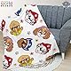 Character World Paw Patrol Offizielle Fleecedecke | Superweicher, Warmer Überwurf im Welpen-Design Brands