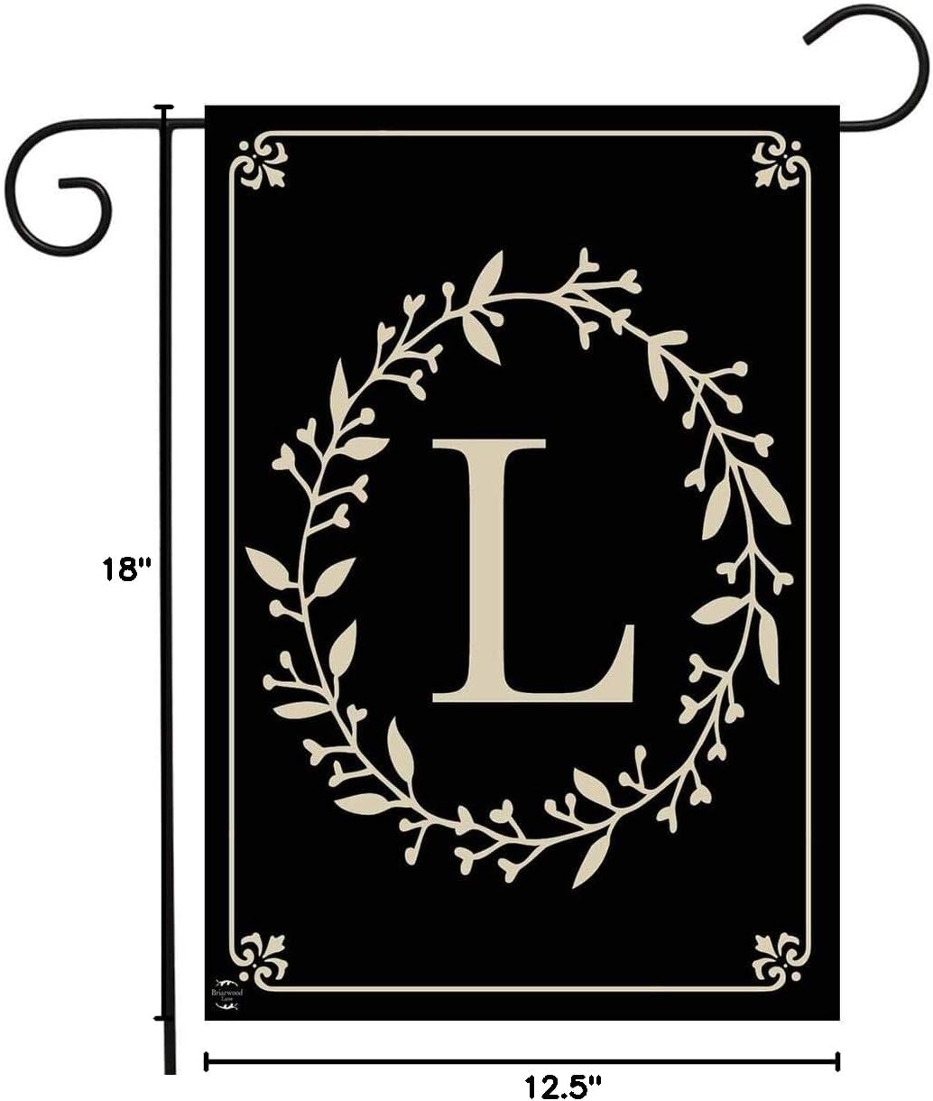 Briarwood Lane Classic Monogram Letter L Garden Flag - Image 6