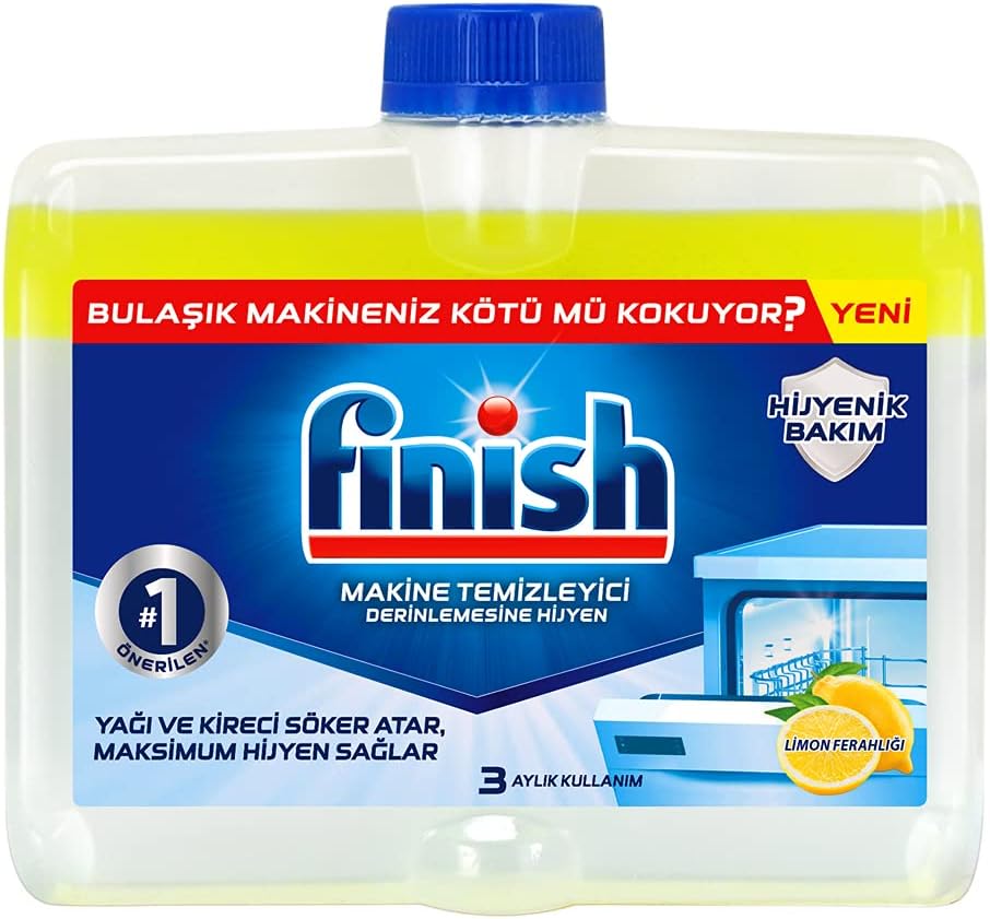 Finish Bulaşık Makinesi Temizleyicisi Limonlu (1 x 250 ml)