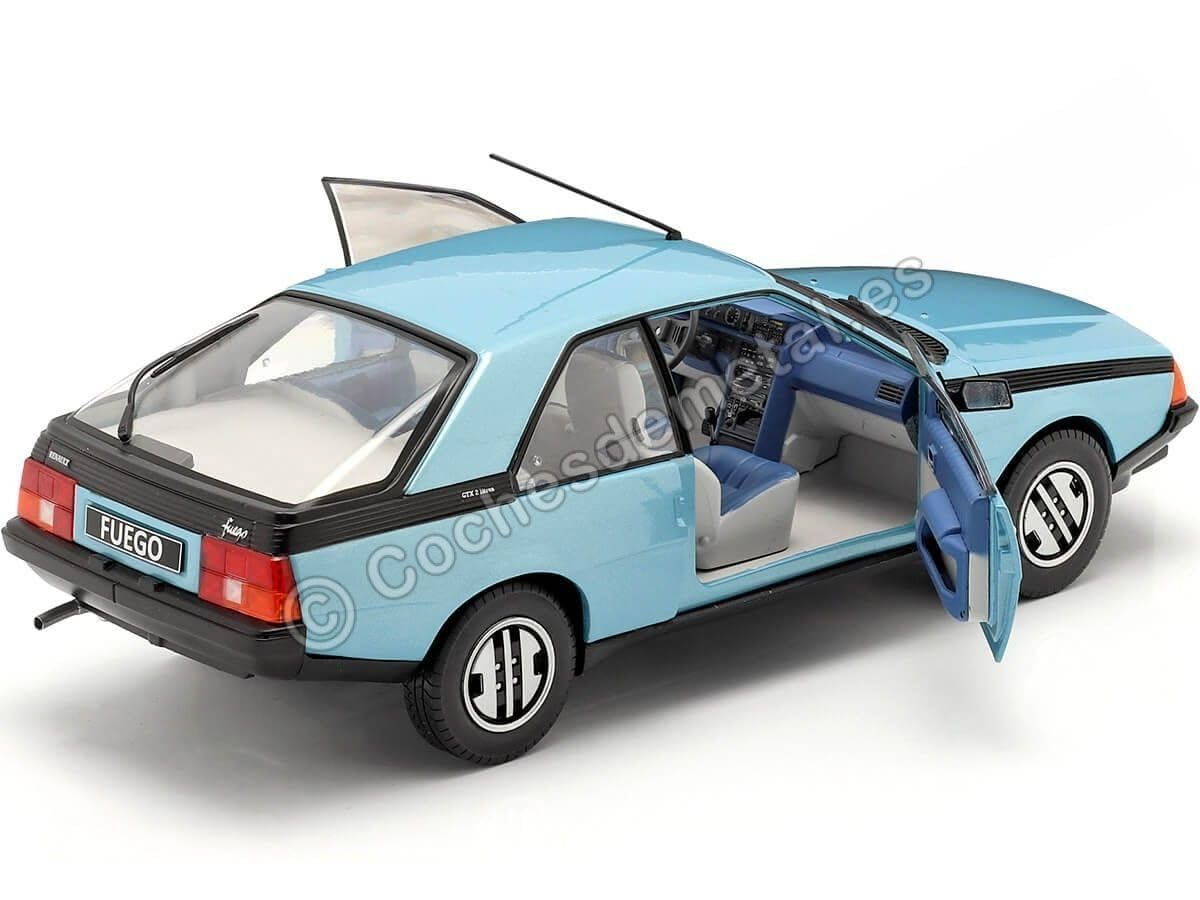 Amazon.com: solido S1806402 1:18 1980 Renault Fuego GTS-Blue