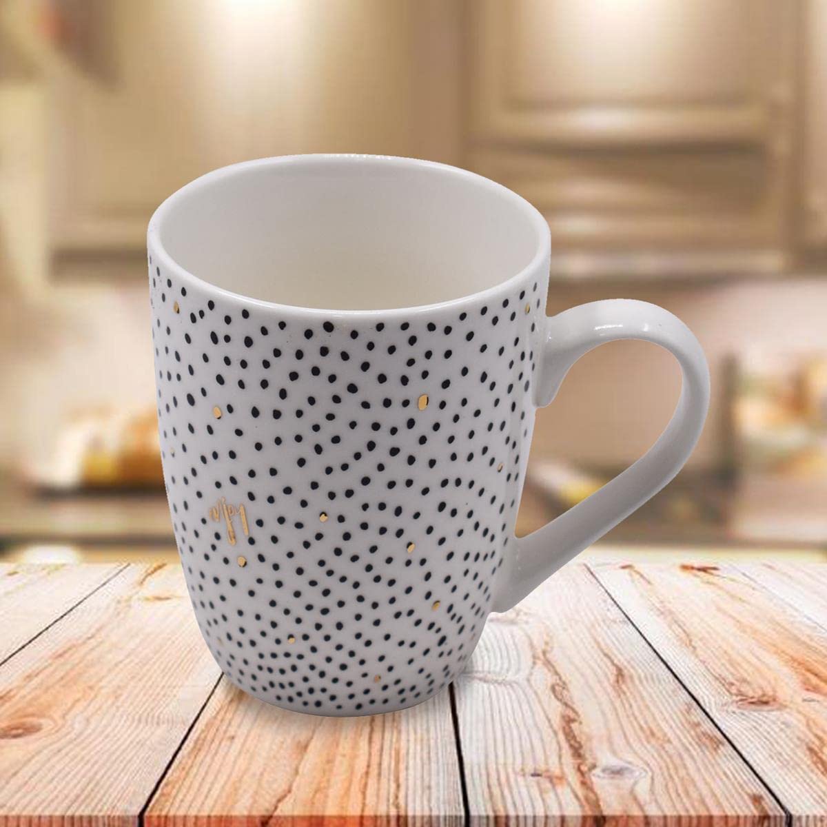 Printed Ceramic Coffee or Tea Mug with Handle for Office, Home or Gifting - 325ml (BPM4338-B)