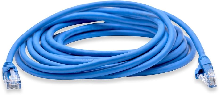Cablesson Cavo LAN 15m Cavo Ethernet Cat6 Ethernet Gigabit RJ45 10 100 1000Mbit s Compatibile con Cat5 5e 7 Switch Router Modem Pannello connessione Punto Accesso Campo connessione Blu Cablesson Cavo LAN 15m Cavo Ethernet Cat6 Ethernet Gigabit RJ45 10 100 1000Mbit s Compatibile con Cat5 5e 7 Switch Router Modem Pannello connessione Punto Accesso Campo connessione Blu