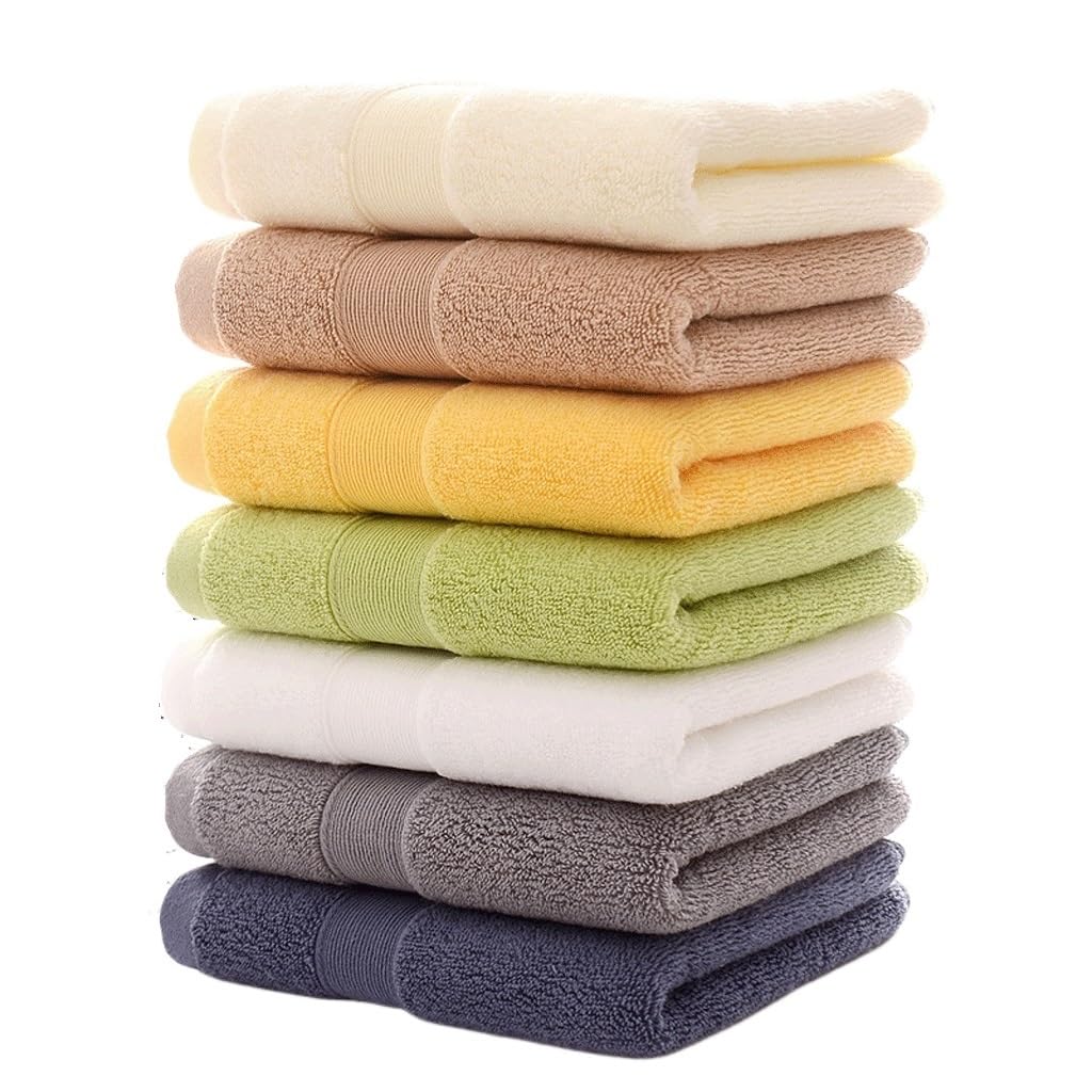 Serviette de bain coton épais serviette absorbante et serviette à main douche