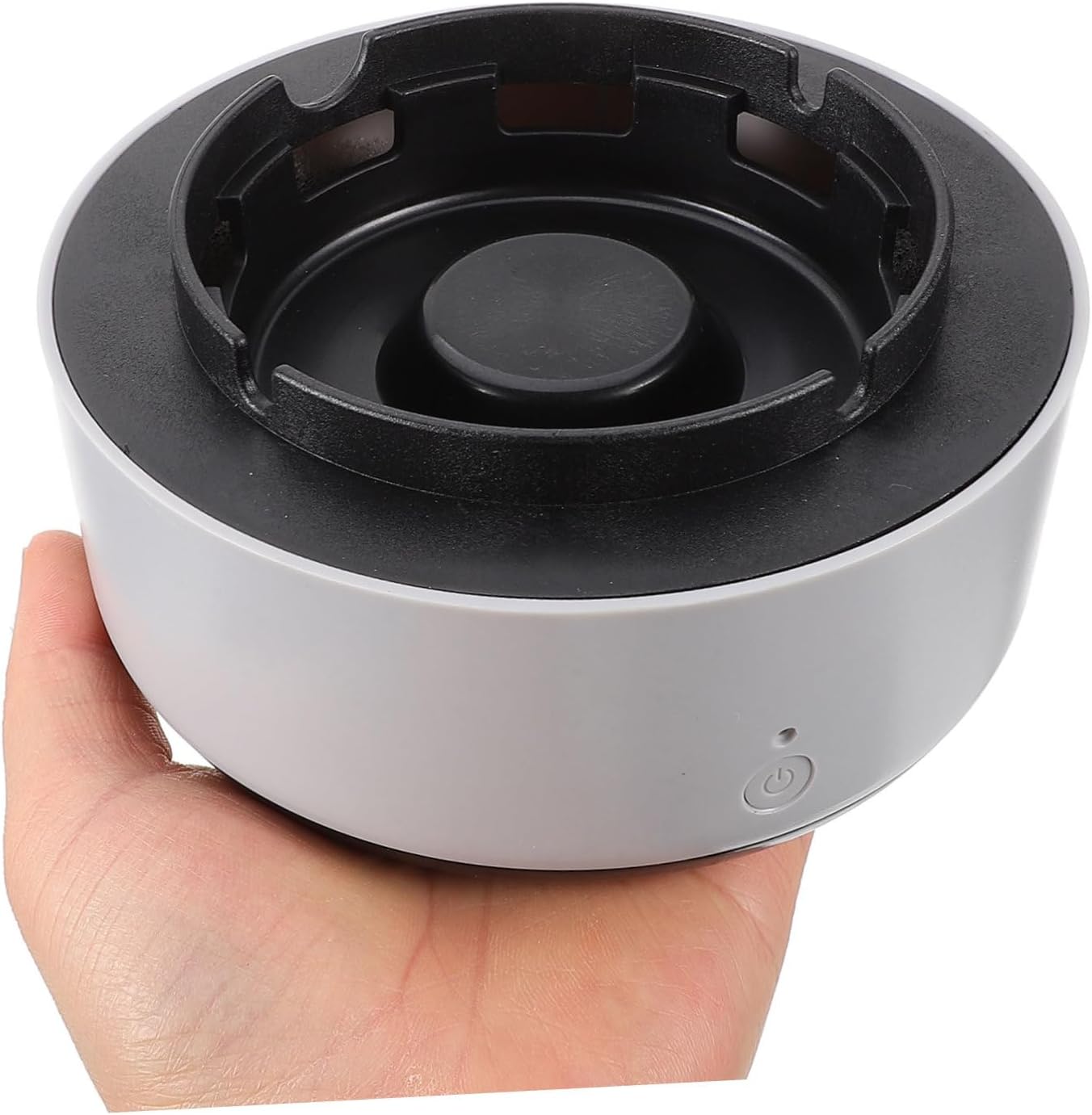 Portable Car Ashtray with Continuous Purification, Stylish Plastic Cigarette Ash Tray for Automotive and Home Use, Compact and Modern Design the Road and Indoor Scenarios