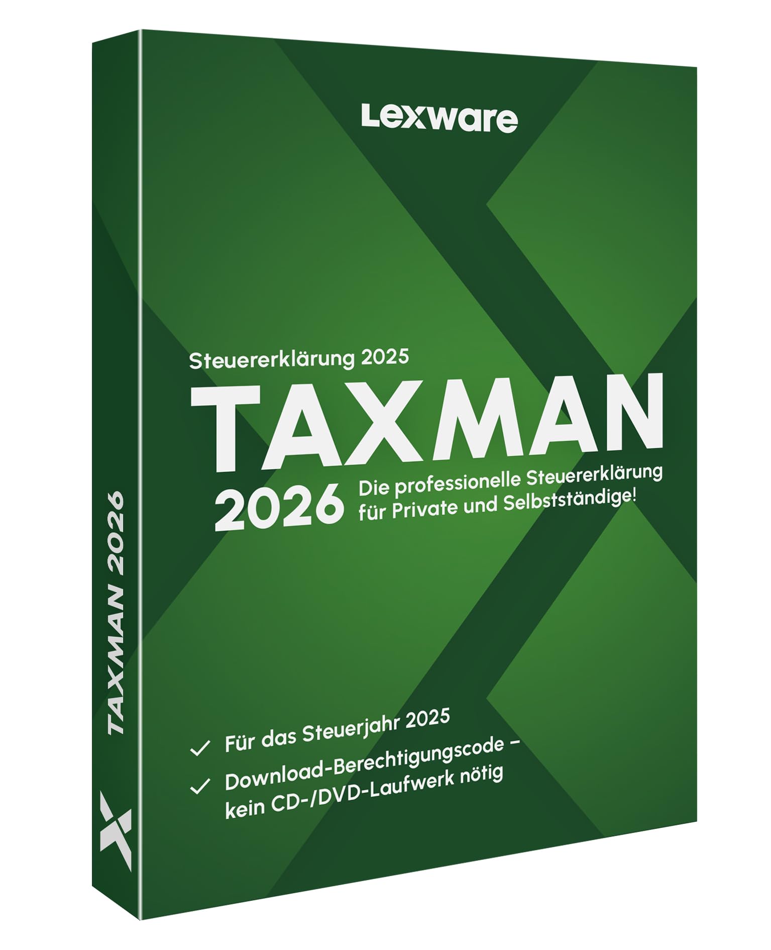 TAXMAN 2026 (für Steuerjahr 2025) | Minibox| Steuererklärungs-Software für Arbeitnehmer, Rentner u. Pensionäre, Familien, Studenten und im Ausland Beschäftigte