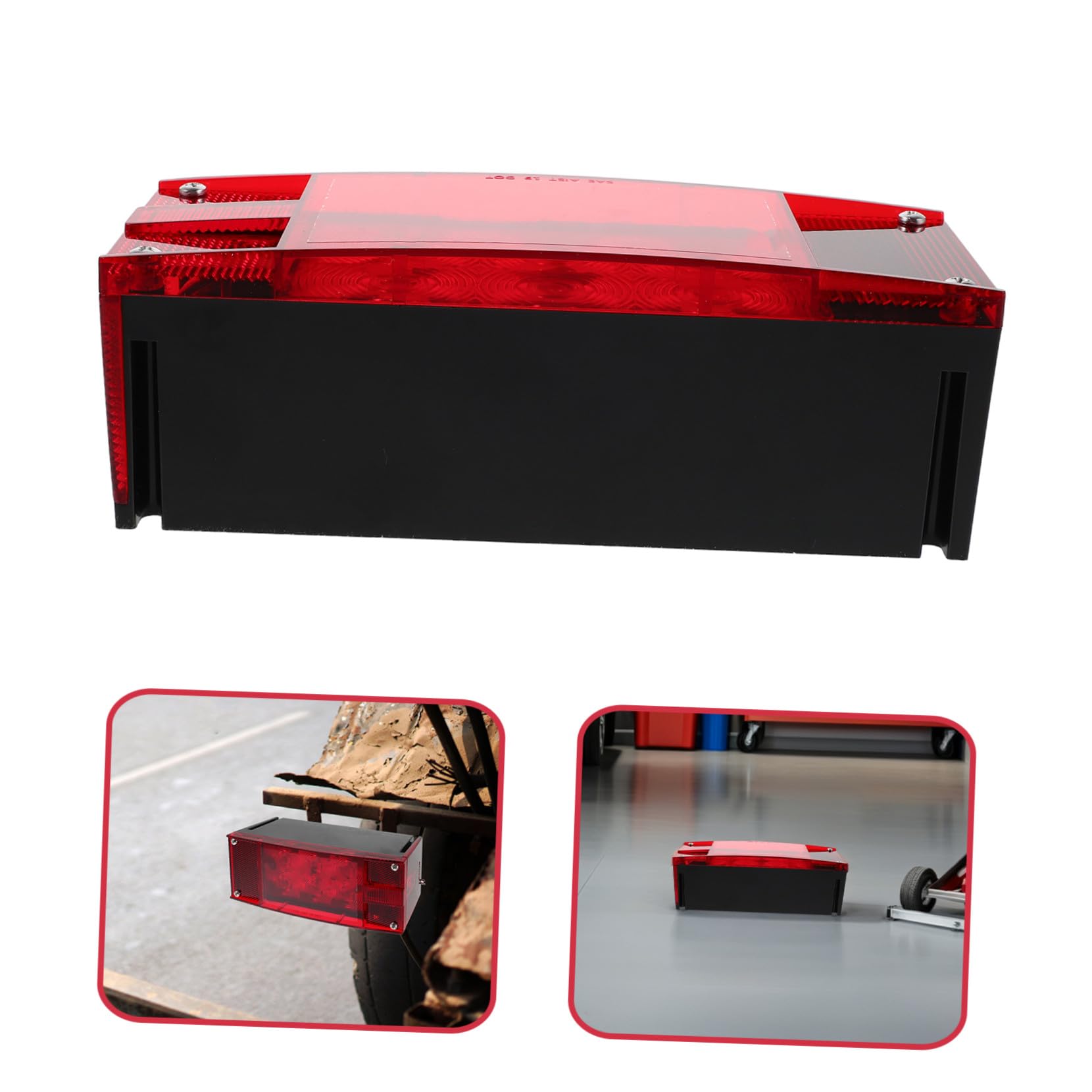 Mobestech 2 Sztuki Amerykańskich Świateł Przyczepy Lampa Przyczepy Zestaw Świateł Hamowania Światła Hamowania Tylne Światło Kierunkowskaz Tylne