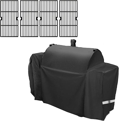 Miniatura 1 de Grisun Rejillas y cubierta para parrillas combinadas Oklahoma Joe's Longhorn