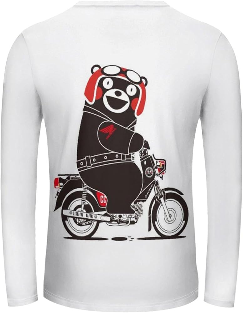 Amazon | [COOLEAD] くまモン 長袖Tシャツ メンズ レディース ロングt