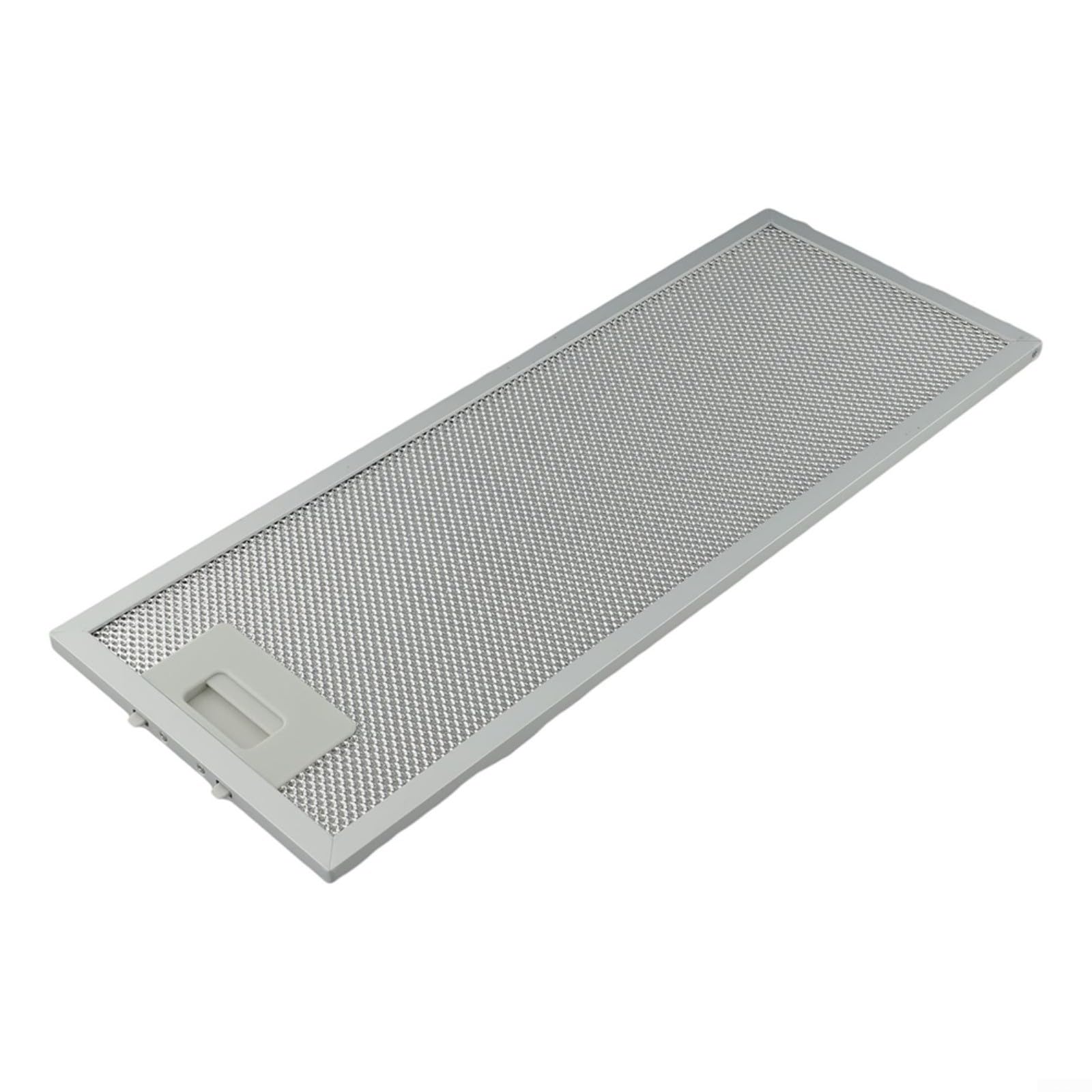 Metalowy filtr przeciwtłuszczowy do okapu kuchenne Filtr do okapu kuchennego metalowy, srebrny Filtr do okapu kuchennego metalowy siatkowy filtr wyciągowy 399 x 182 x 9 mm(2 pieces.)