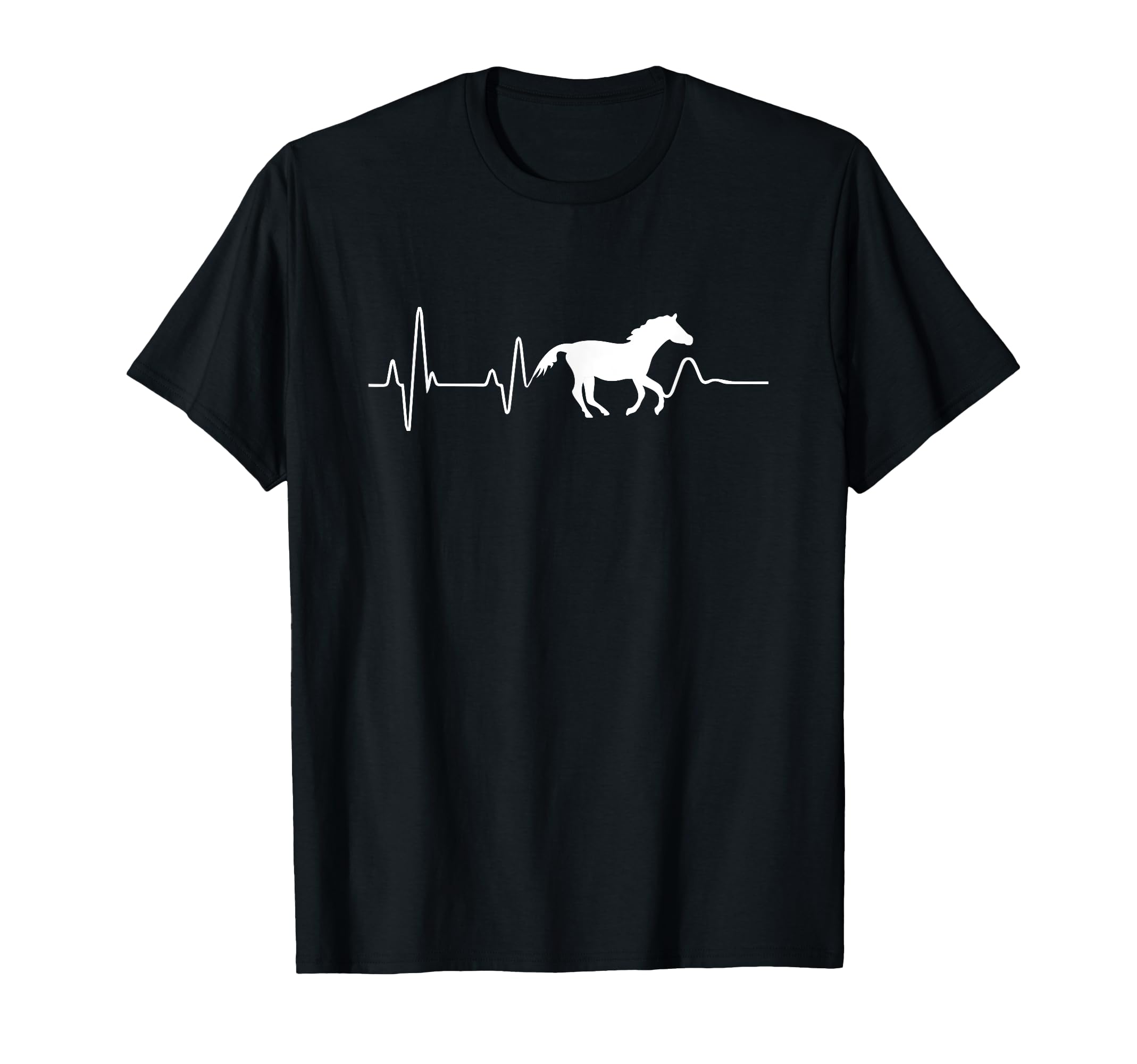 Cavallo Battito Cardiaco Cavalli Equitazione Regalo Cavallo Maglietta