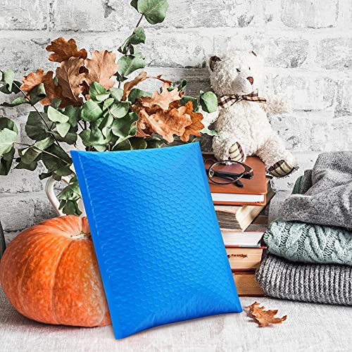 Ucgou Bubble Mailers 8.5X12 Inch Blue 25 Pack Poly Padded Envelopes #2 Medium Mailing Opaque Packaging Postal Self Seal Waterproof Boutique Shipping Bags For Clothes Makeup Supplies #TOP4