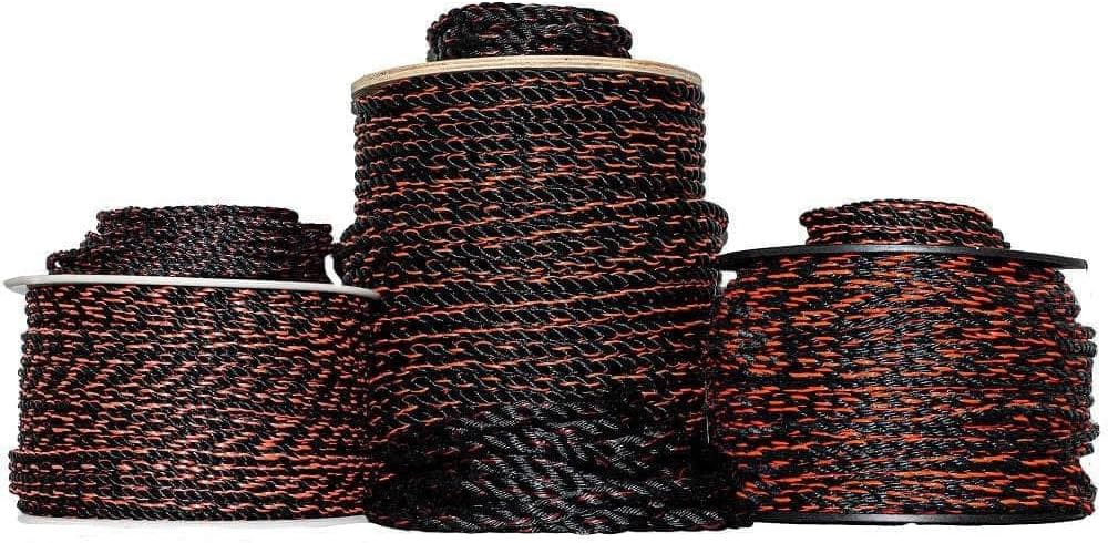 SGT KNOTS California - Cuerda de polipropileno trenzado para correas de carga, amarres, paquetes de equipos, navegación y más (12 pulgada x 50 pies,