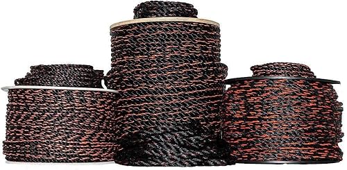 SGT KNOTS California - Cuerda de polipropileno trenzado para correas de carga, amarres, paquetes de equipos, navegación y más (12 pulgada x 50 pies, disponible en Yaxa Peru