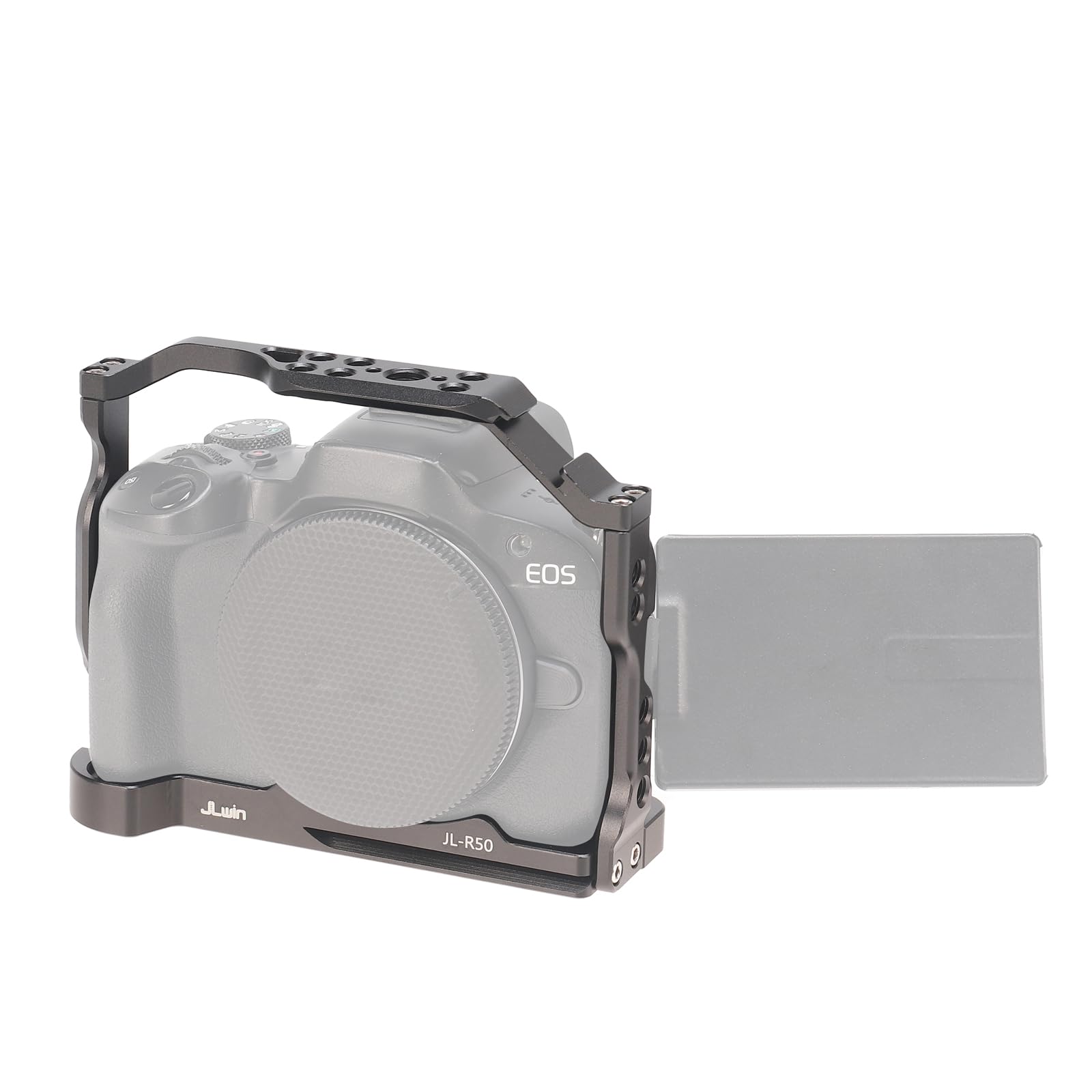 FOTGA Camera Cage + Top Handle Grip KIT for Canon EOS R50 Mirrorless Vlogging Camera - Image 4