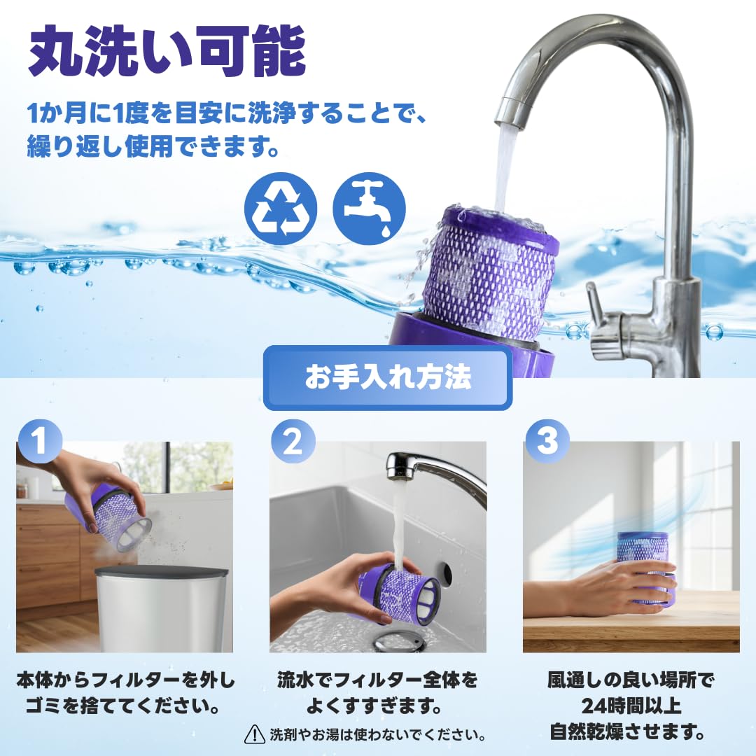 ダイソン(A)V10 SV12 ２本のパイプ ２ヘッドから選択　交換フィルター付 Amazon.co.jp: ダイソン 掃除機 Dyson 互換 交換用 V10 SV12 シリーズ