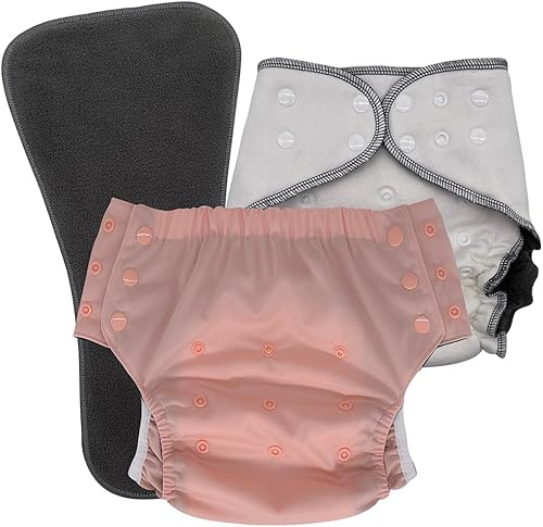 Miniatura 35 de Calzoncillos protectores para niños con necesidades especiales: juego de pañales de tela nocturna para incontinencia y enuresis de la cama, edad de