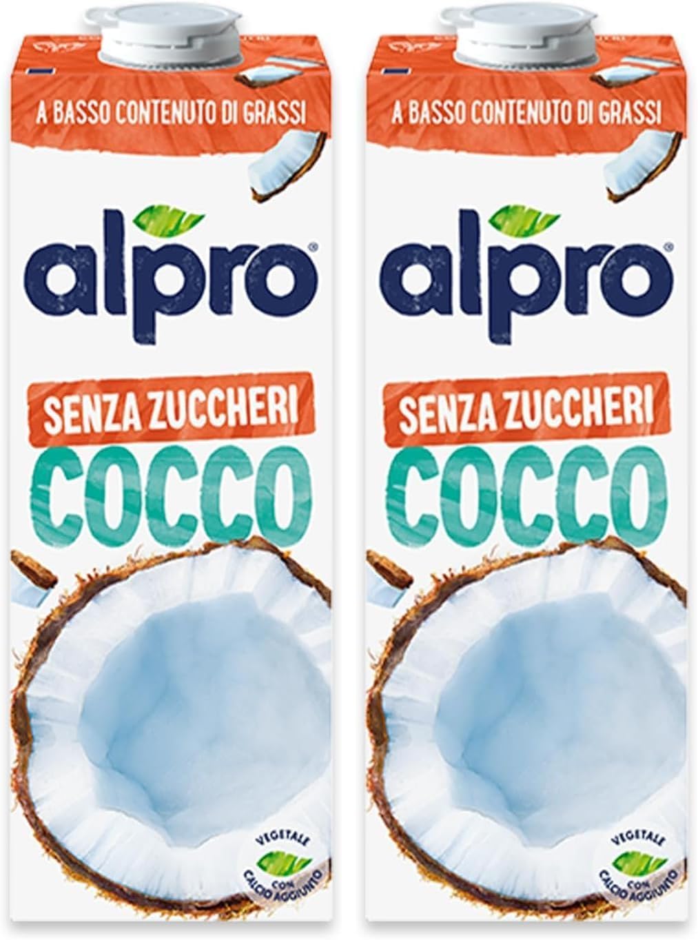 Alpro Şekersiz Hindistan Cevizi Bitki Bazlı İçecek 1 L 2li paket