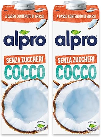 Alpro Şekersiz Hindistan Cevizi İçecek 1 L 2'li Paket