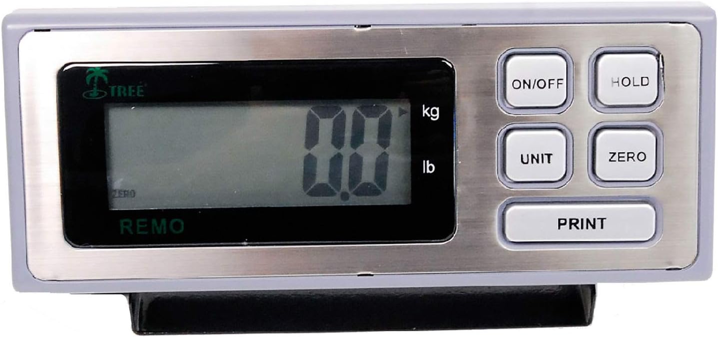 Tree Universal Indicator with Rechargeable Battery – Mini Display Unit for Animal and Truck Weighing, Portable, Easy to Use in Outdoor and Fields