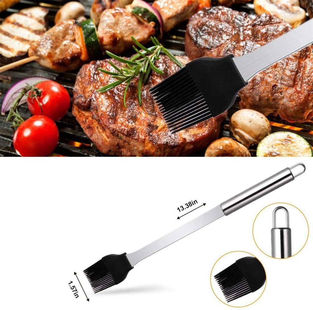 Stainless Steel Barbecue Outdoor Household Shovel Fork Clip Barbecue Tool Set