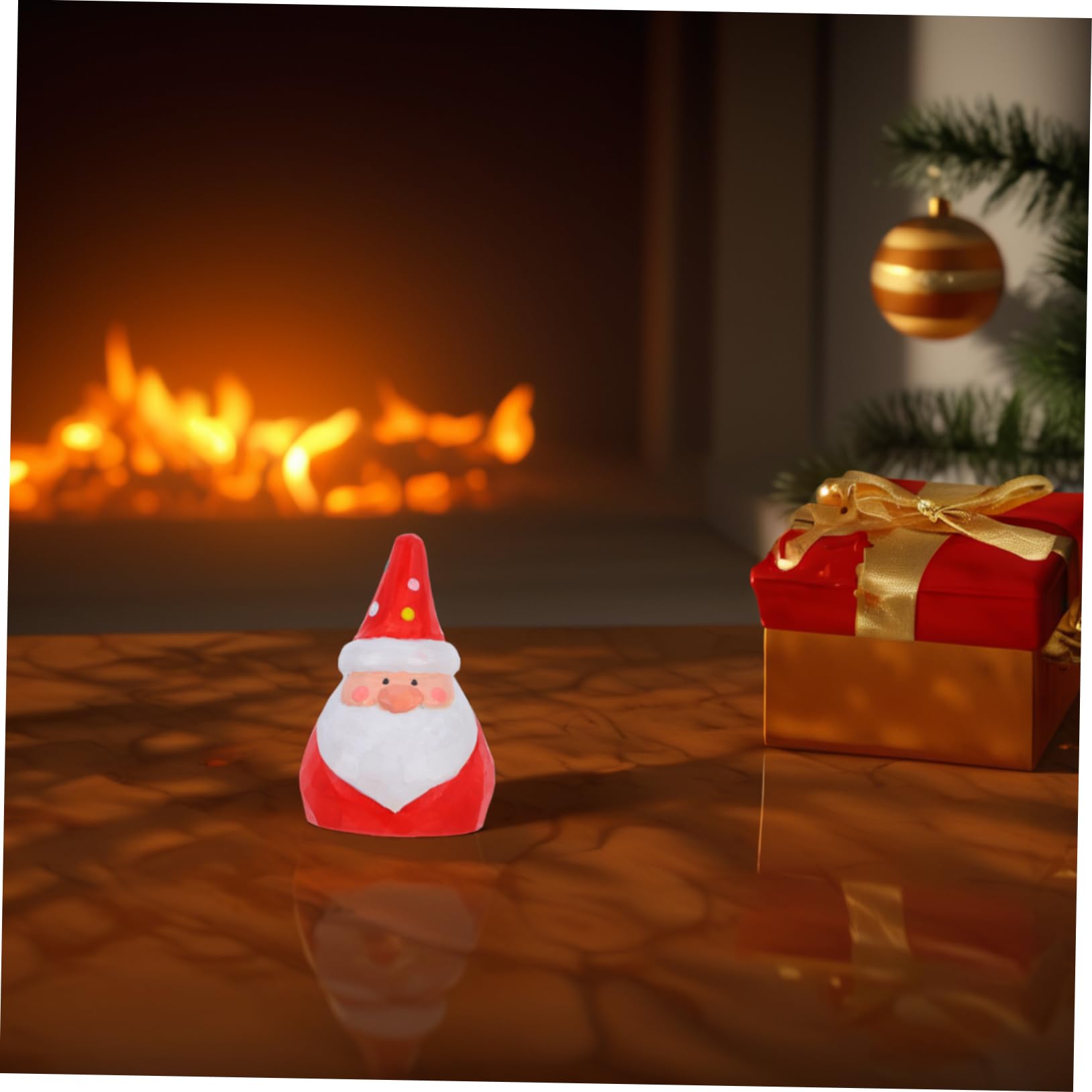 Abaodam 3pezzi Decorazione Natalizia Di Babbo Natale Addobbo Creativo Per Feste Per Casa e Negozio Per Natale e Decorazioni Festive
