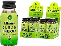 Vista 30 de ETHANS Organic Pineapple Aloe Energy Shots 6 Pack, 2 FZ