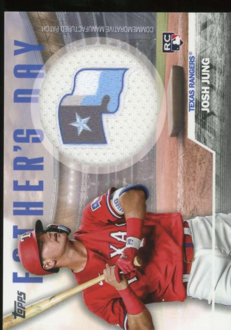 Josh Jung Card 2023 Topps Father's Day Commemorative Team Patches #FDJJ - Slabbed Baseball Cards