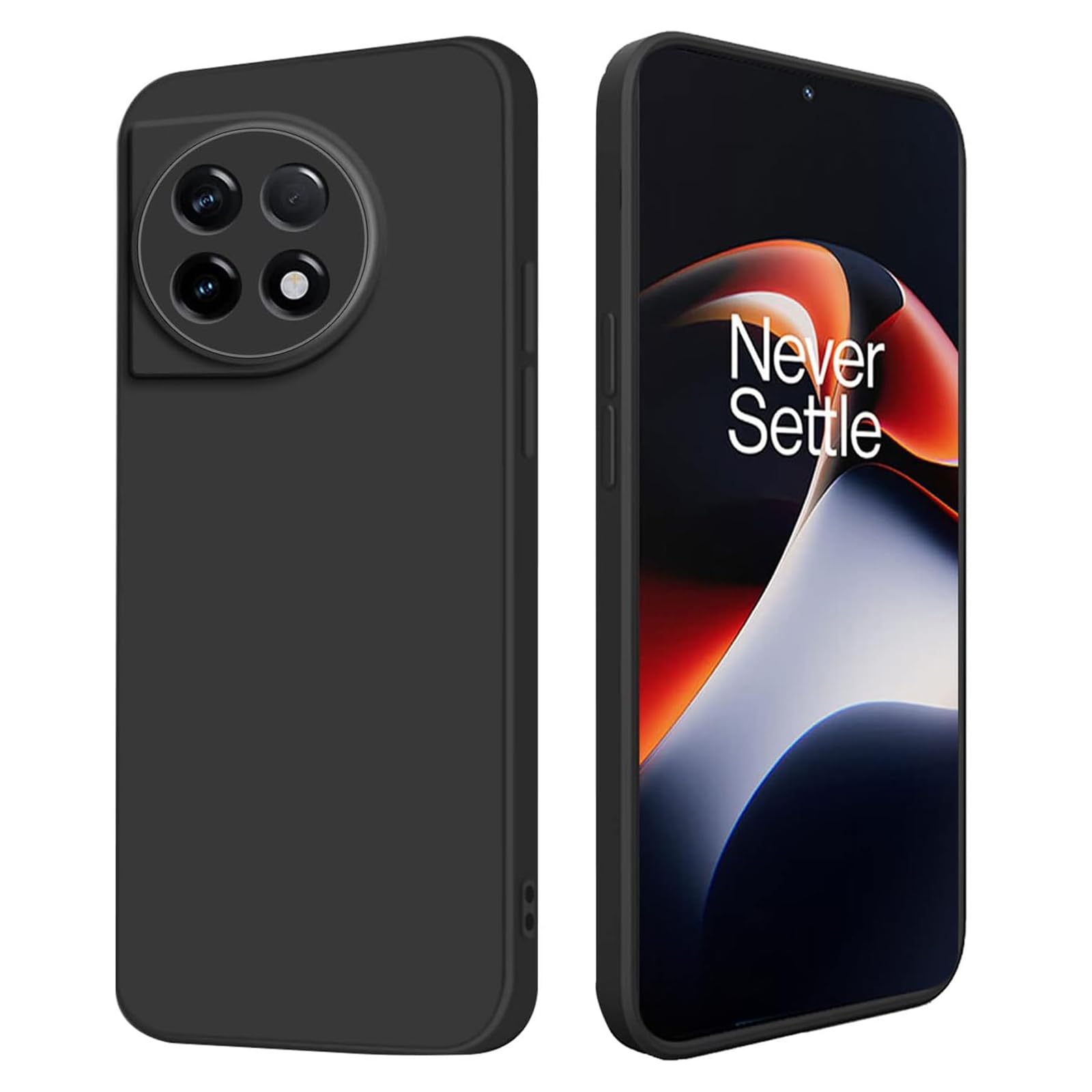 Case Cover for Oneplus 11R/Oneplus ACE 2 Thin TPU Silicone Cover with Camera Protection Soft Interior Slim Fit Flexible Phone Case for Oneplus 11R/Oneplus ACE 2