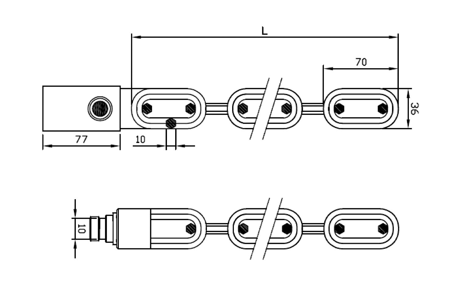 IFAM Spiral Plus Cable linka zabezpieczająca do codziennego zabezpieczenia