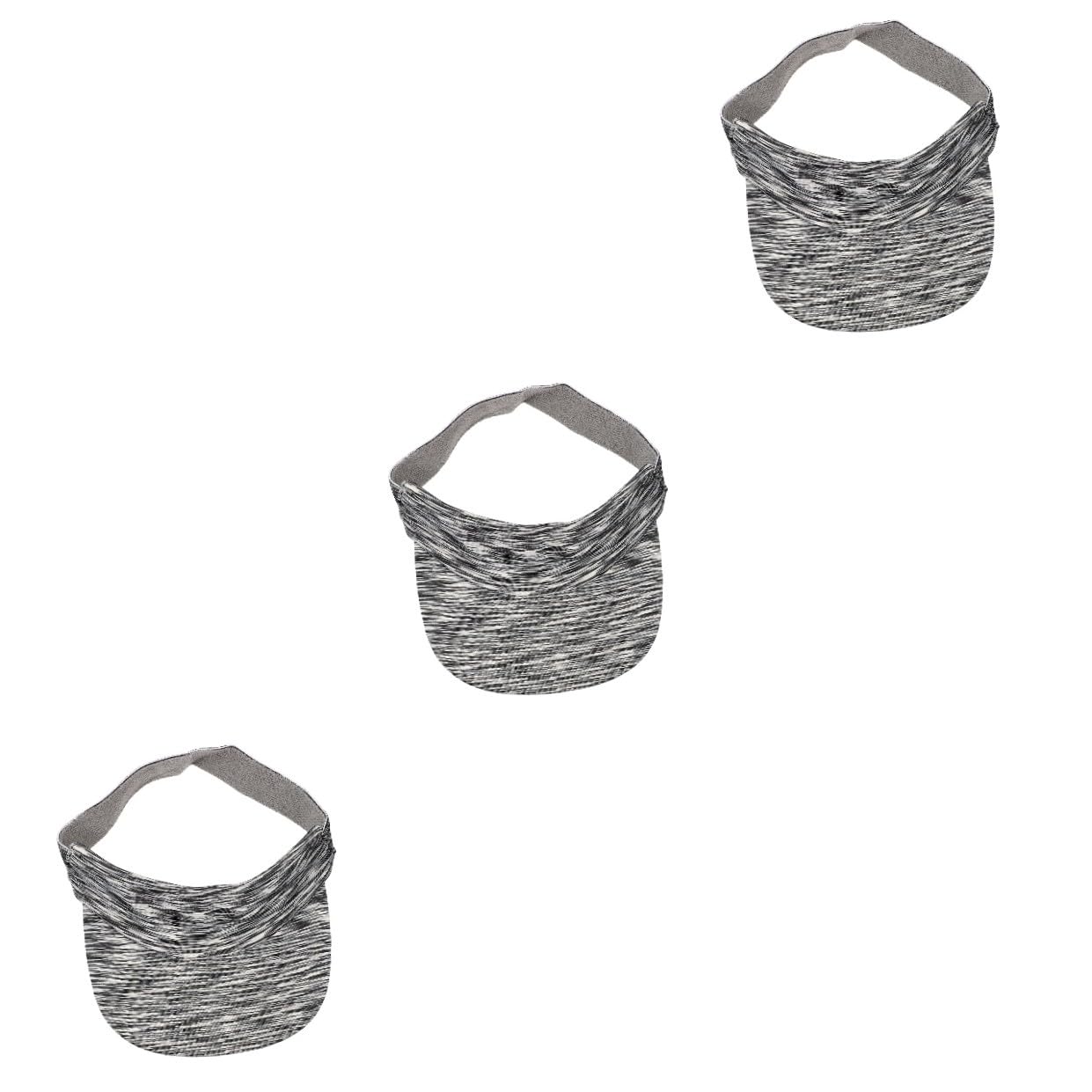 LIFKOME 3pezzi Cappello Visiera Sole Unisex Protezione Uv Per Attività All Per e