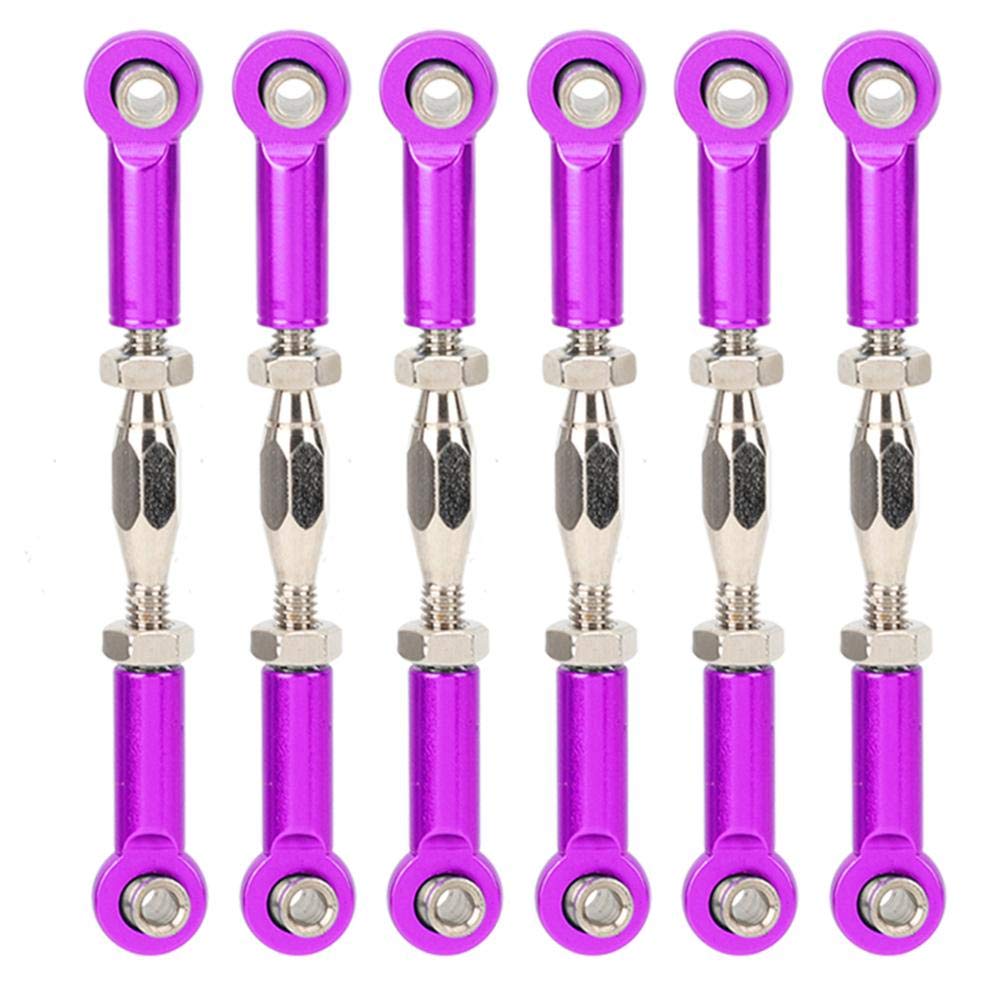 RC Steering Rod Set – 2pcs Metal Servo Linkage For ZD 1:8 Model Car