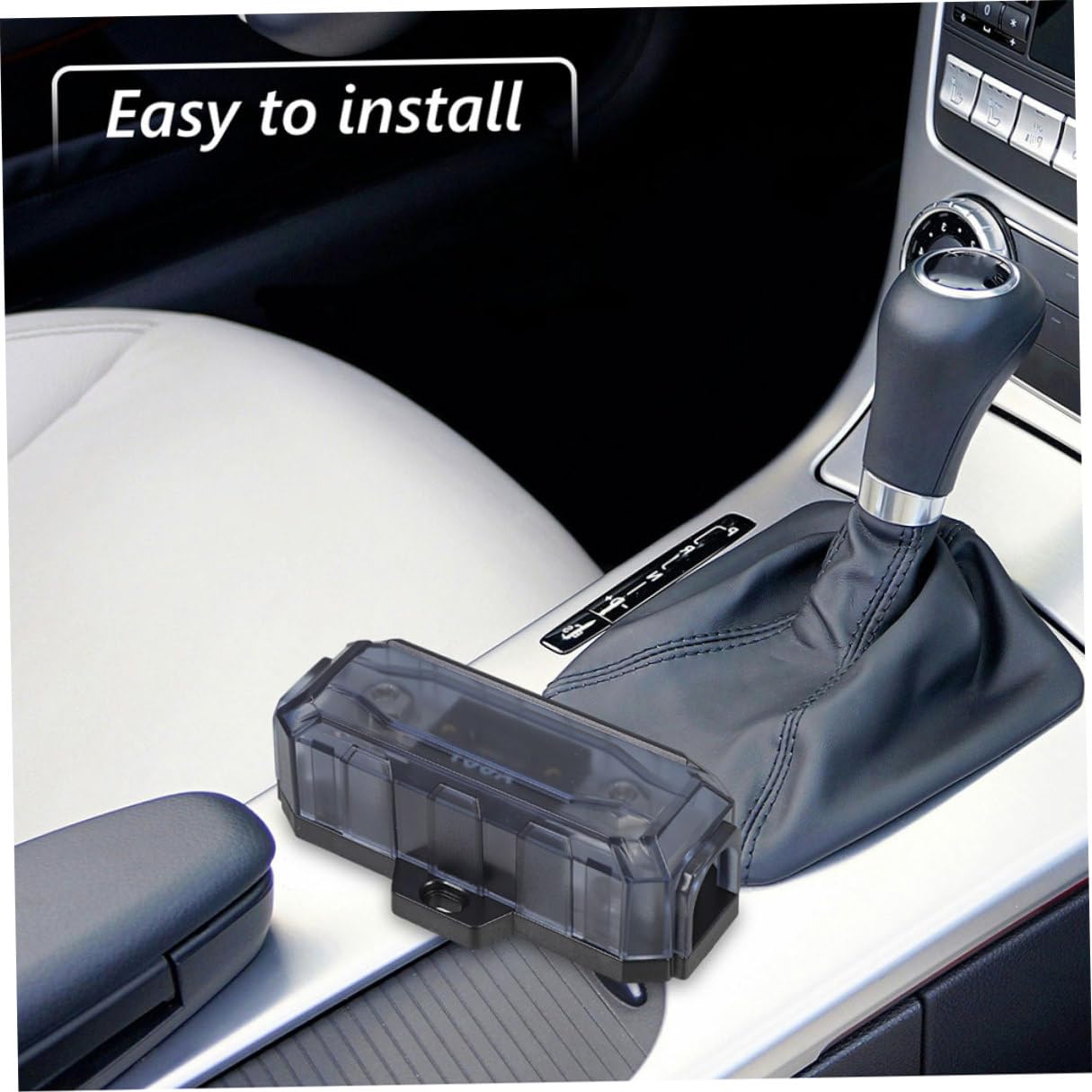 Healeved Portafusibili per Amplificatore Audio 100a 2 Pezzi in Lega di Zinco Protezione Alta Efficienza e Installazione Facile per Sistemi Audio Auto