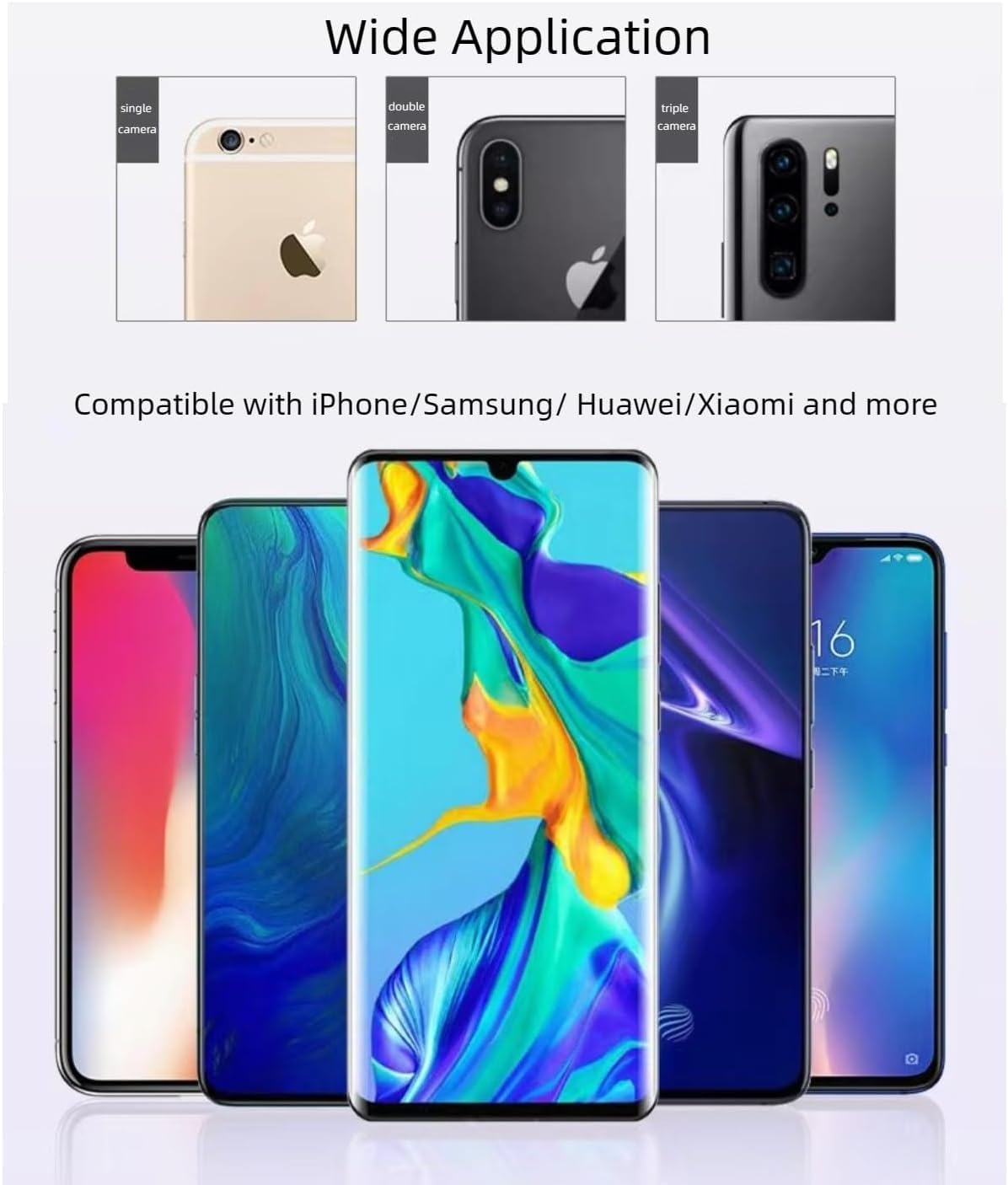 Fisheye 235°,Fish Eye Lens Universal HD Phone Fisheye Lens, Phone Camera Lens, for iPhone 7 8 x xr 11 12 13 14 15 pro max Android Samsung Smartphones (fisheye)