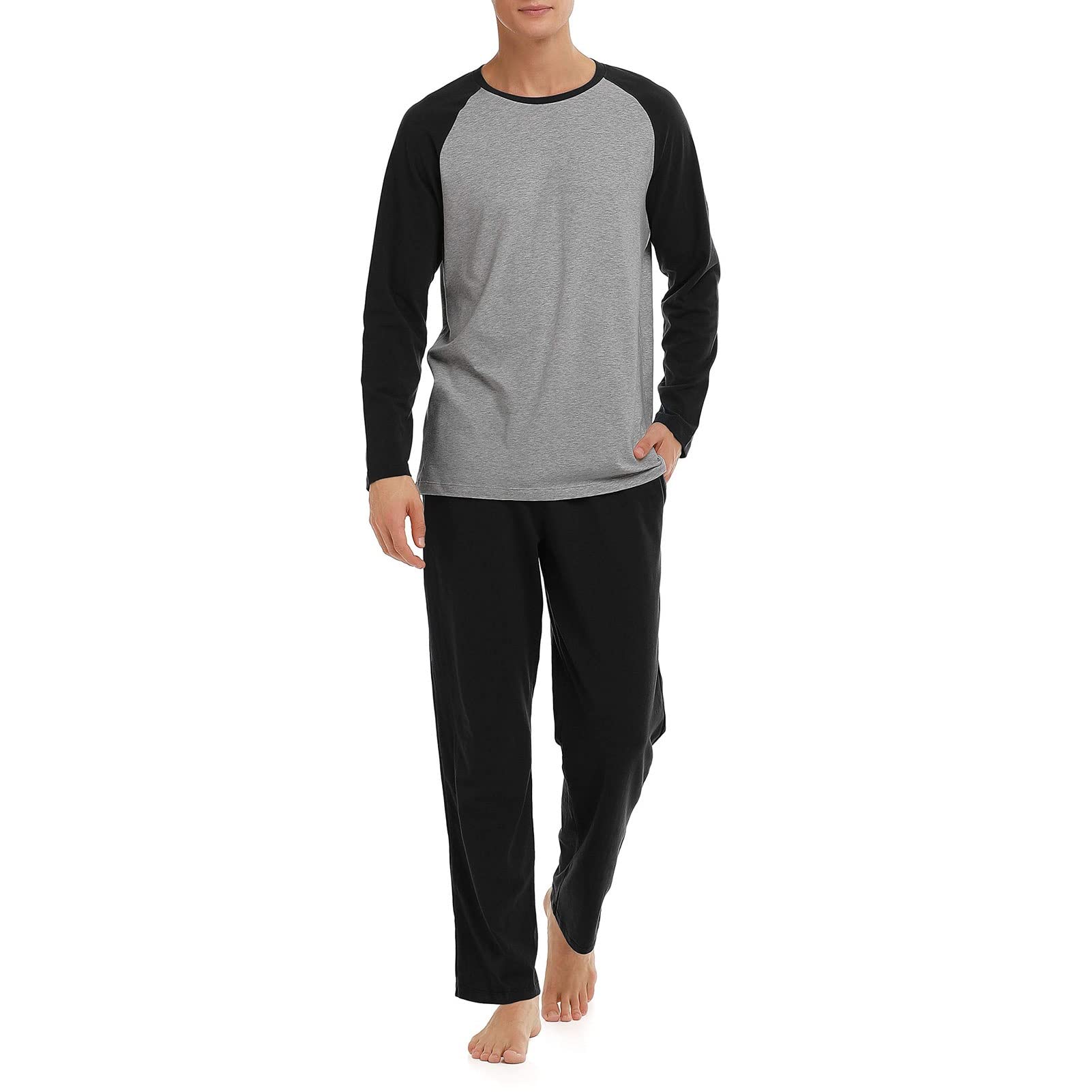 Ensemble de pyjama en coton de qualité supérieure pour homme XL