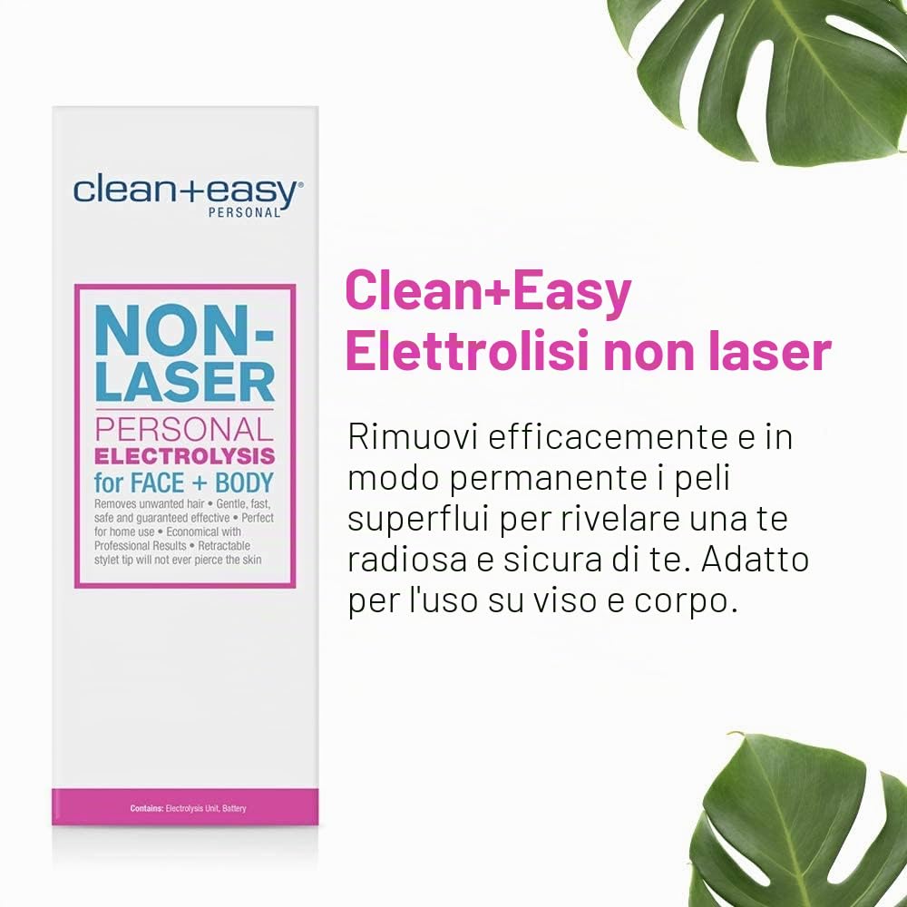 Clean + Easy - Utensili a elettrolisi per depilazione permanente