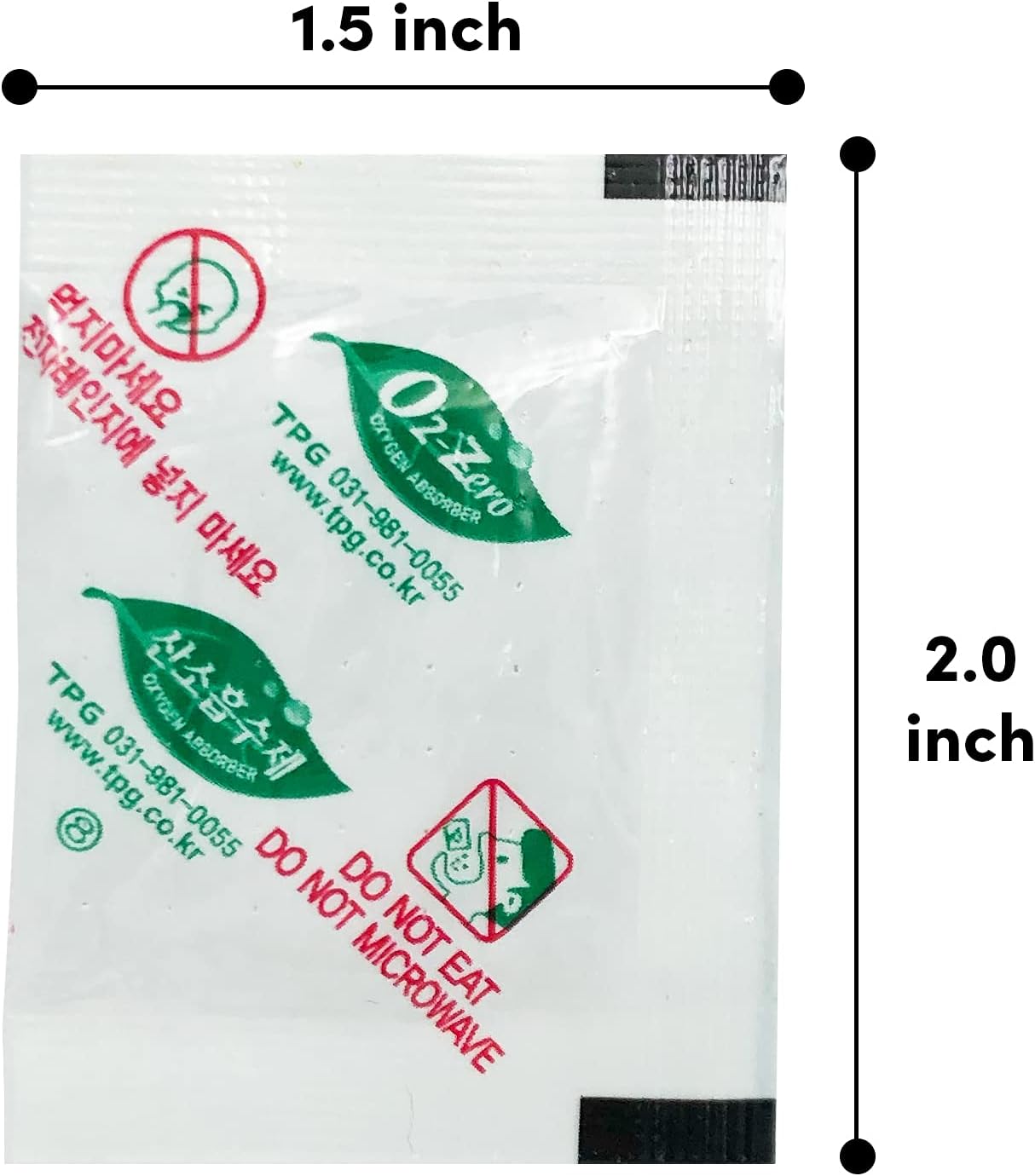 100 CC [500 Packets] Premium Oxygen Absorbers for Food Storage, Oxygen Scavengers Packets(2 Bag of 250 Packet) - ISO 9001 & 14001 Certified Facility Manufactured