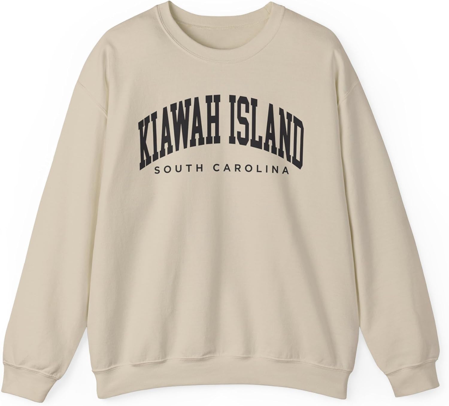 Kiawah Island South Carolina Adult Unisex Crewneck Sweatshirt