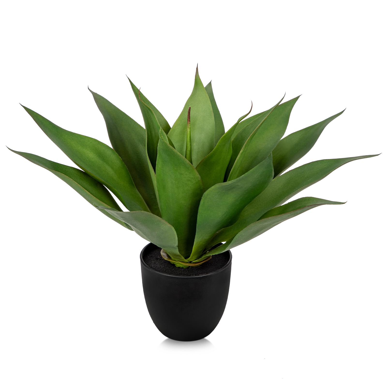 Planta De Serpiente Sintética De 30 Pulgadas, Planta Alta De Agave Sintetico Sansevieria Falsa Para Exteriores Interiores Hogar Oficina