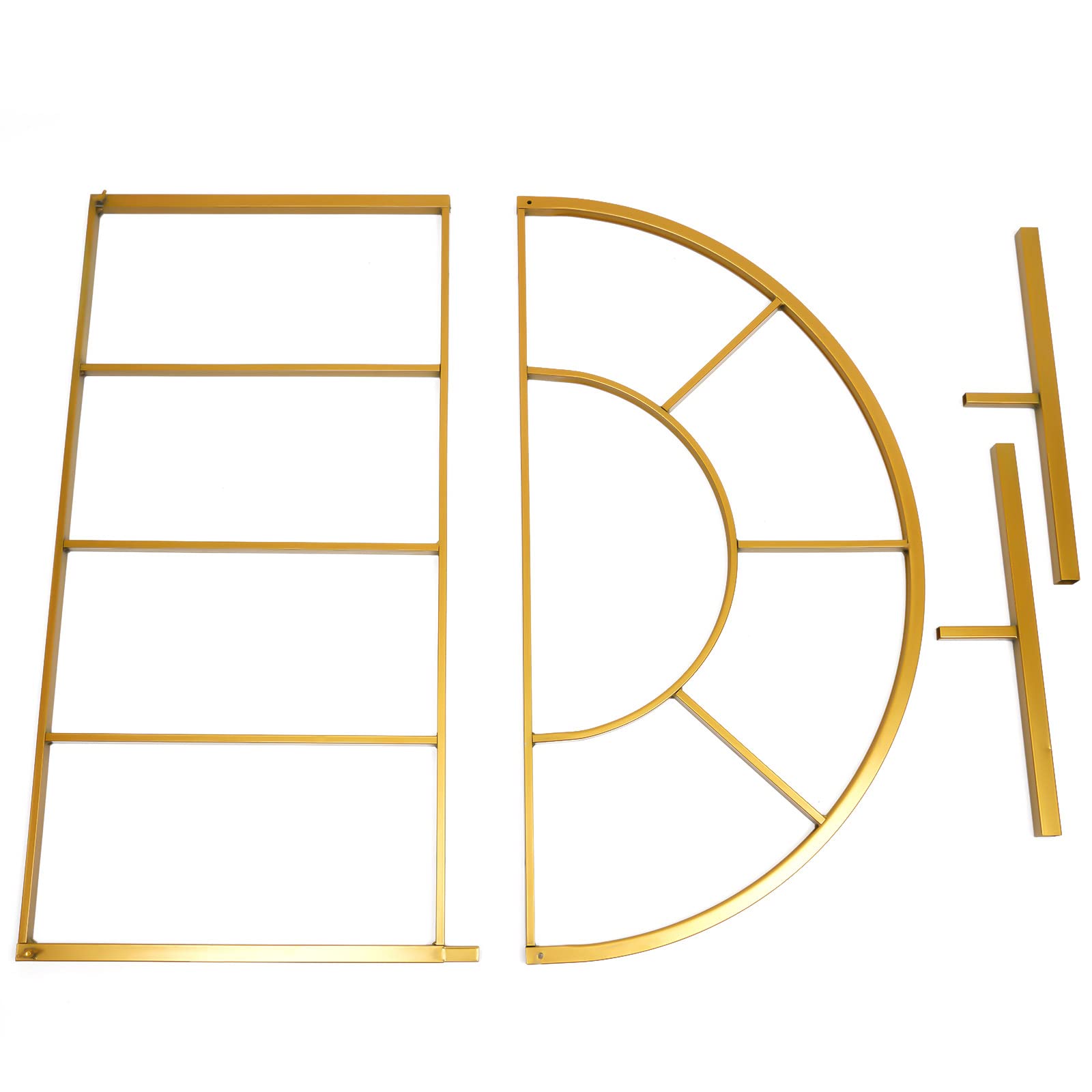 Supporto Per Arco Di Palloncini In Metallo Oro 2,7m - Stabile Per Feste, Compleanni, Baby Shower E Matrimoni - 4